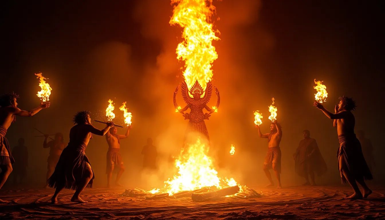 The Dance of the Sacred Fire: Rituals that Ignited Spiritual Connection ...
